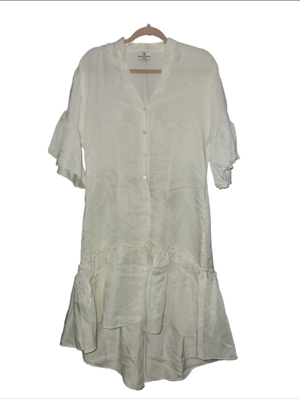 Chloe Kristyn Elizabeth Dress in Milk White